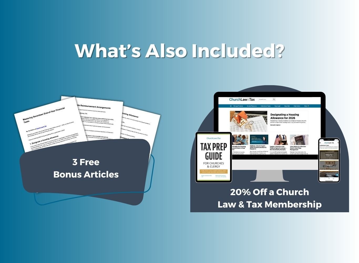 Whats Included PBUCC